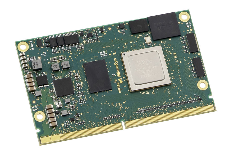 MicroSys Electronics amplía la escalabilidad de su módulo SOM basado en el procesador de red de vehículos NXP S32G